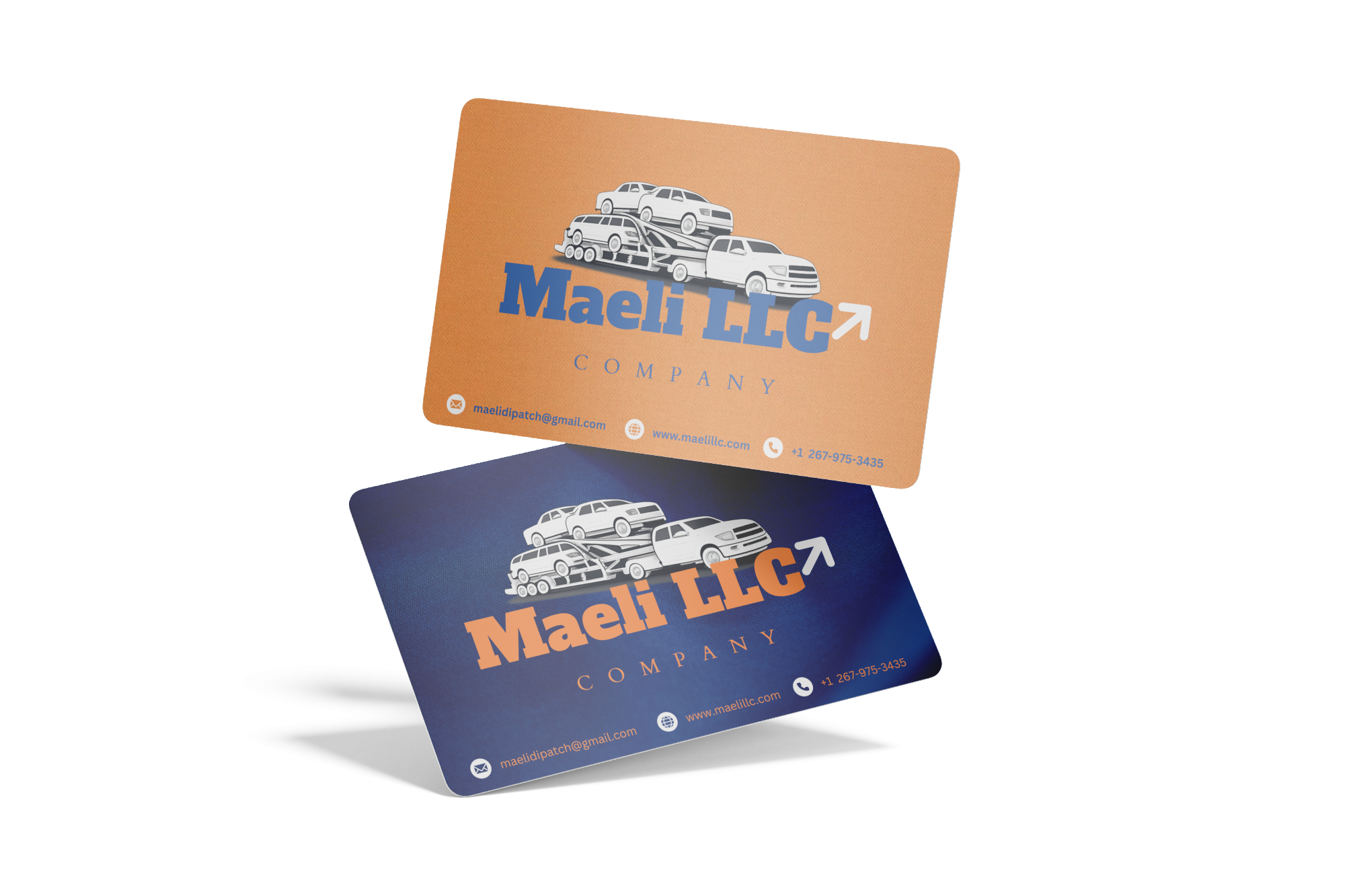 Contact information cards